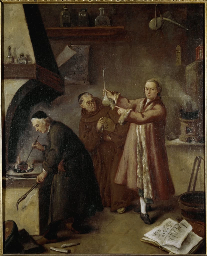 Gli alchimisti - Ca' Rezzonico (Venezia)